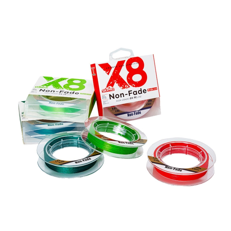 Ligne PE NON-FADE X8 150m 8 codes Pish, n° 0,8, n° 1,0, n° 1,2, n° 1,5, n° 2,0, n° 3,0, n° 4,0, n° 5,0, n° 6,0