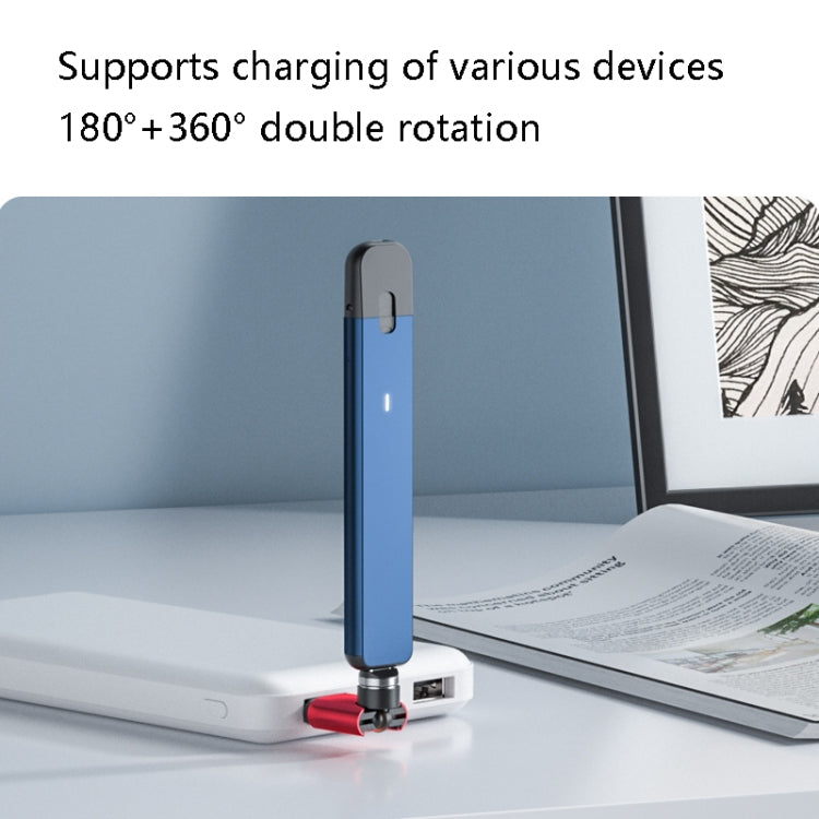 Adaptateur magnétique USB portable, livraison couleurs aléatoires, fonction de données, fonction de chargement