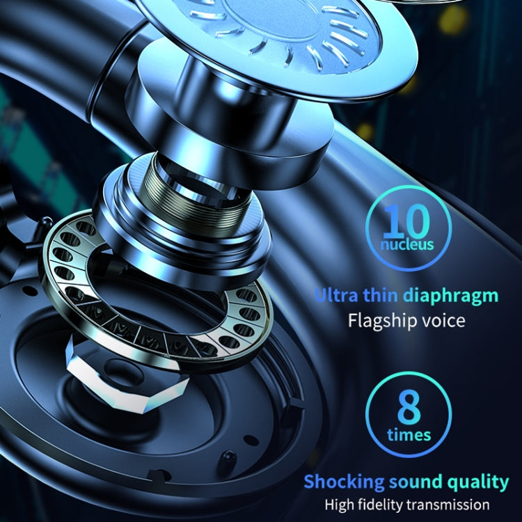 Écouteurs professionnels M99 Bluetooth V5.2 à crochet d'oreille unique, noir, rose, noir+rouge, noir+bleu, noir+blanc