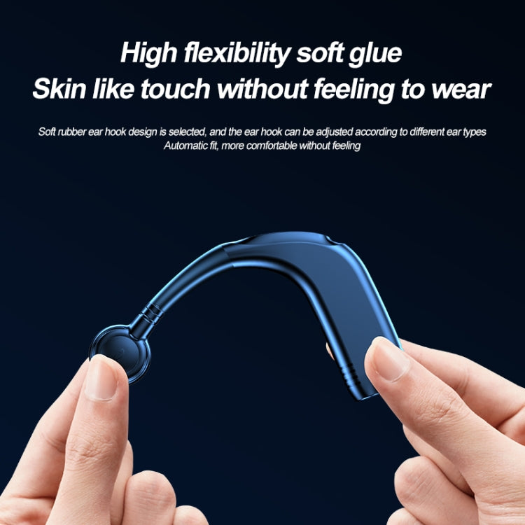 Écouteurs professionnels M99 Bluetooth V5.2 à crochet d'oreille unique, noir, rose, noir+rouge, noir+bleu, noir+blanc