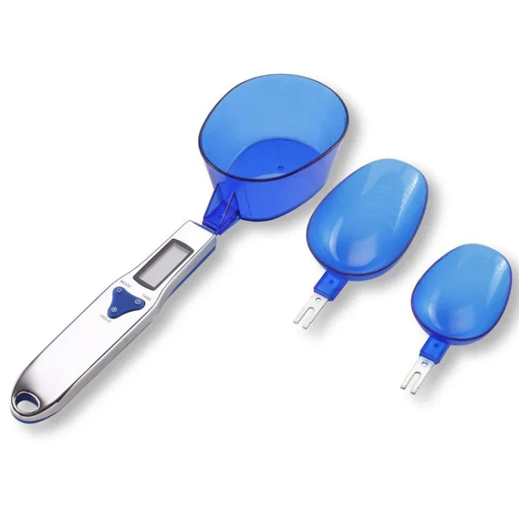 Balance de cuisine électronique en cuillère 500g / 0,5g avec trois cuillères, 500g / 0,5g, 300g / 0,1g