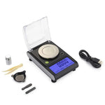 Balance électronique de joaillerie pour diamant, balance expérimentale de milligramme, 50g / 0.001g