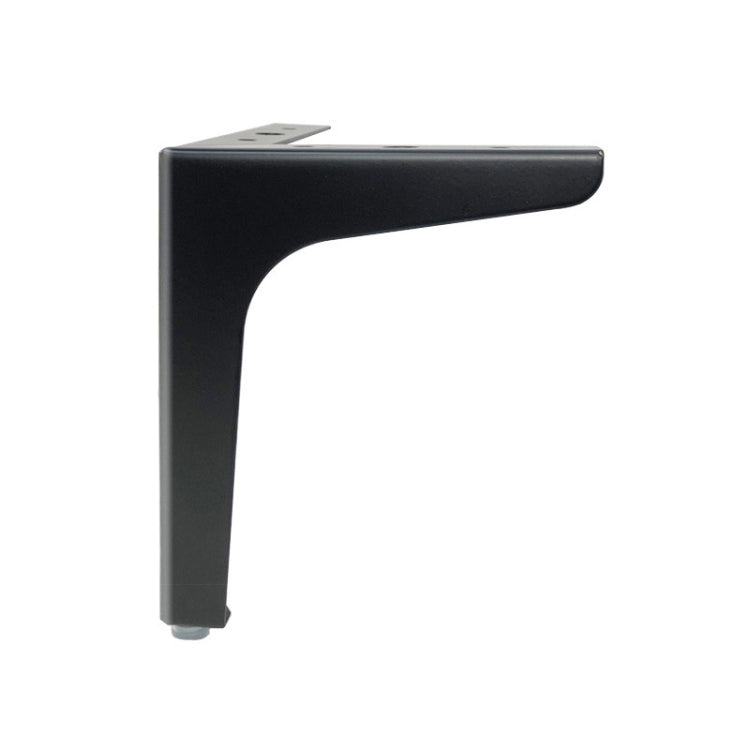 LH-J0016 Pied de canapé en métal pour meuble TV, Hauteur : 10cm, 13cm, 15cm, 17cm