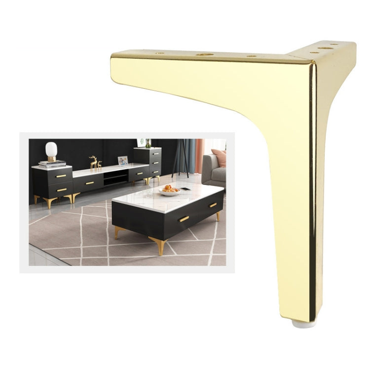 LH-J0016 Pied de canapé en métal pour meuble TV, Hauteur : 10cm, 13cm, 15cm, 17cm
