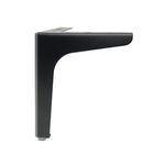 LH-J0016 Pied de canapé en métal pour meuble TV, Hauteur : 10cm, 13cm, 15cm, 17cm