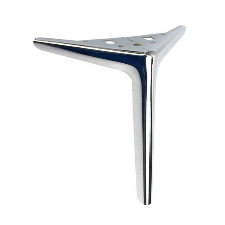 Pied de meuble en métal pour canapé, Hauteur : 12cm, 15cm, 19cm, 25cm, 12cm noir mat, 15cm noir mat, 12cm bleu brossé), 15cm bleu brossé), 19cm bleu brossé), 19cm noir mat, 25cm bleu brossé), 25cm noir mat