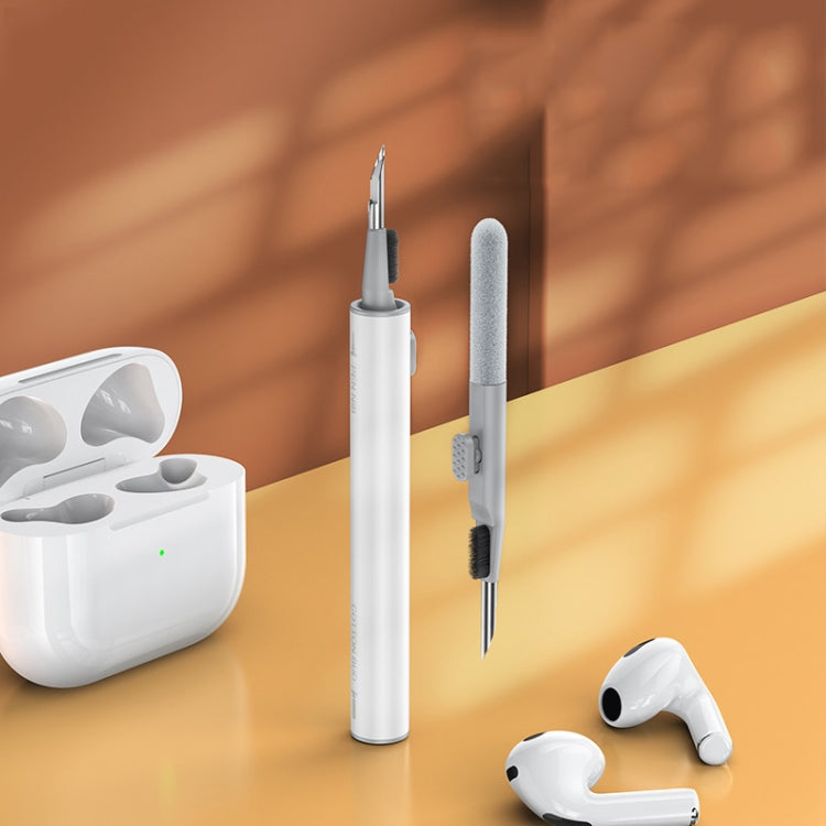 Q5 Stylo de nettoyage télescopique avec brosse pour écouteurs Bluetooth, Q5