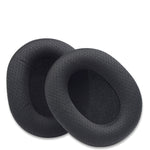 1 paire de coussinets d'oreille pour casque Razer BlackShark V2 X / V2 USB, couleur : gel noir, maille noire, gel noir, maille noire+verte