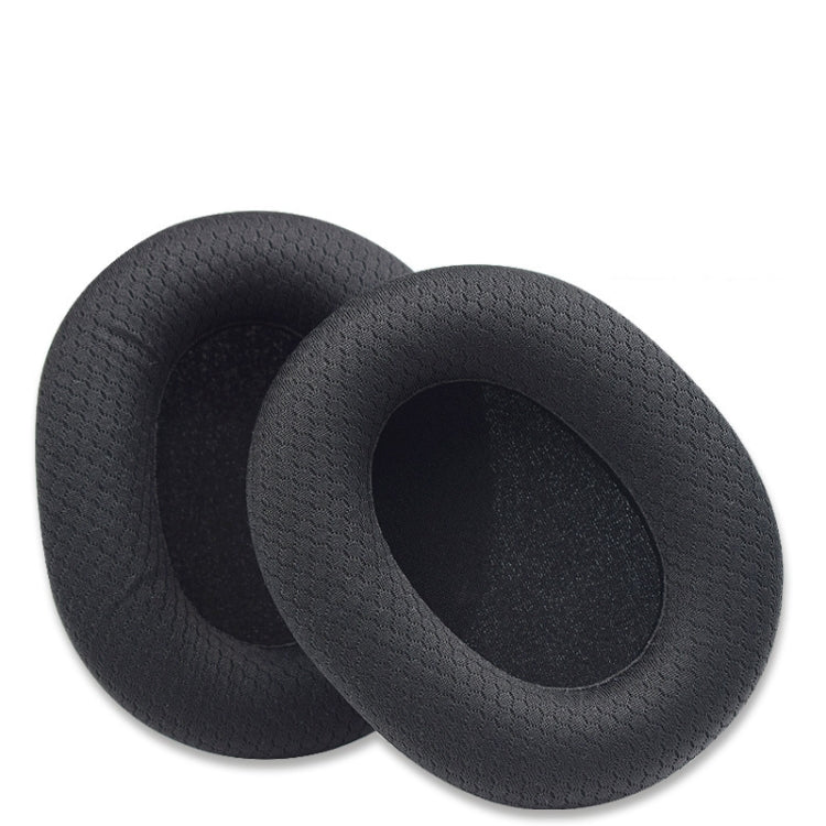 1 paire de coussinets d'oreille pour casque Razer BlackShark V2 X / V2 USB, couleur : gel noir, maille noire, gel noir, maille noire+verte