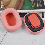 2 paires de coussinets d'oreille en mousse pour AirPods Max, Peau protéinée Gris clair, Peau protéinée Bleu, Peau protéinée Rose, Peau protéinée Vert, Maille Gris foncé, Maille Gris clair, Maille Rose