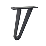 LH-GB0001 Pieds de Support Épaissis pour Canapé et Meuble TV, Hauteur :, 15cm, 18cm