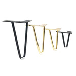 LH-S0006 Pieds de Support en Métal pour Meubles, Hauteur :, 12cm, 15cm, 18cm, 20cm, 25cm, 30cm, 60cm