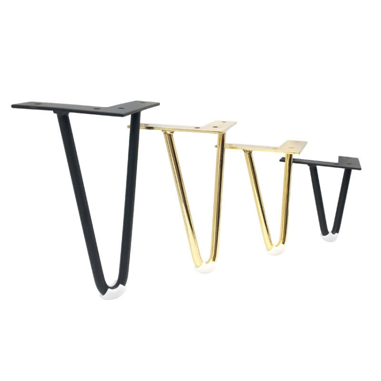 LH-S0006 Pieds de Support en Métal pour Meubles, Hauteur :, 12cm, 15cm, 18cm, 20cm, 25cm, 30cm, 60cm