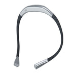 LED Hanging Neck Light Universal Hose Eye Protection Reading Light, Space Silver, Elegant Black