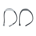 LED Hanging Neck Light Universal Hose Eye Protection Reading Light, Space Silver, Elegant Black