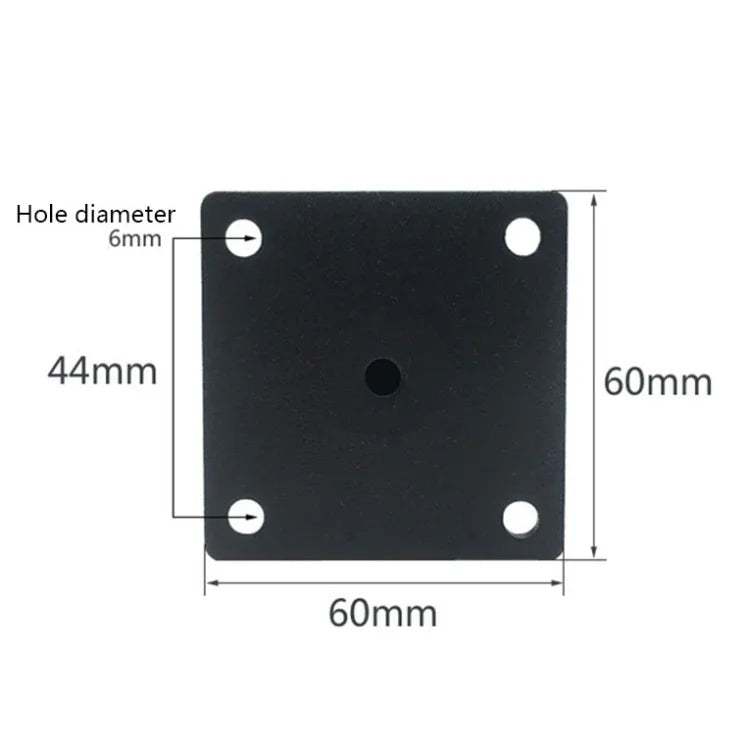 LH-TJ003 Pieds de Meubles Réglables en Tube Rond en Acier Inoxydable, Hauteur :, 37cm, 40cm, 60cm