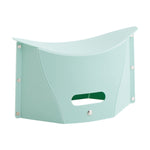 Tabouret pliant léger de voyage d'extérieur en plastique, bleu, rouge, jaune, vert clair