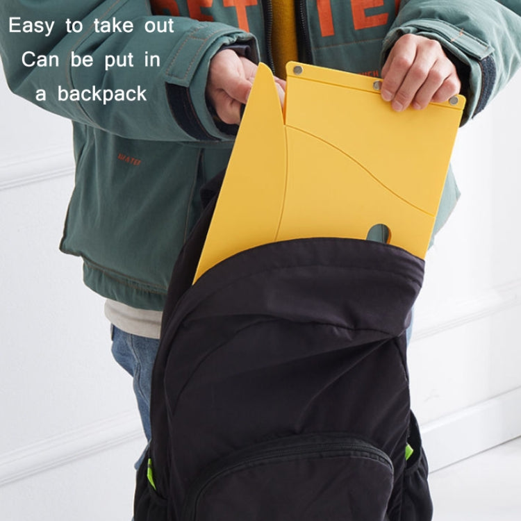 Tabouret pliant léger de voyage d'extérieur en plastique, bleu, rouge, jaune, vert clair