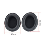 1 paire de coussinets d'oreille en éponge pour Philips Fidelio L1 / L2 / L2BO