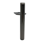 Pieds de support cylindriques en métal pour meubles LH-D012-01, hauteur : 13 cm, 15 cm, 18 cm, 20 cm