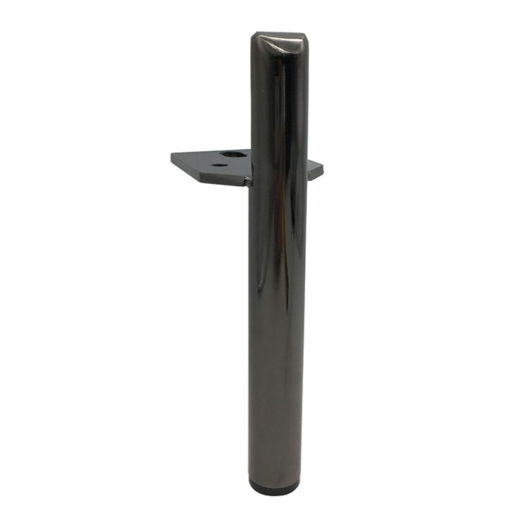 Pieds de support cylindriques en métal pour meubles LH-D012-01, hauteur : 13 cm, 15 cm, 18 cm, 20 cm