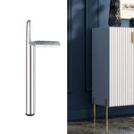 Pieds de support cylindriques en métal pour meubles LH-D012-01, hauteur : 13 cm, 15 cm, 18 cm, 20 cm