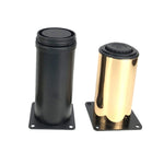 Pieds de support pour meubles en acier inoxydable épaissi LH-OU050, Hauteur : 5cm, 8cm, 10cm, 12cm, 15cm
