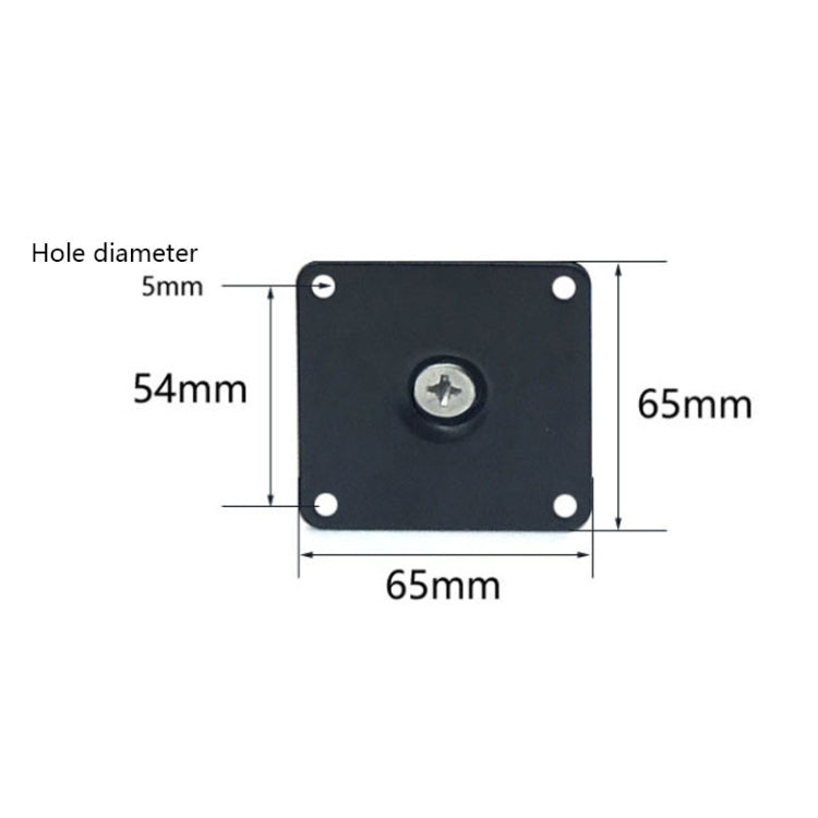 Pieds de support pour meubles en acier inoxydable épaissi LH-OU050, Hauteur : 5cm, 8cm, 10cm, 12cm, 15cm