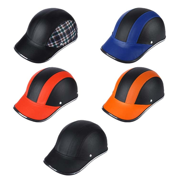 Casque de sécurité léger demi-saison BSDDP A0322, BSDDP A0322 (noir), BSDDP A0322 (bleu), BSDDP A0322 (rouge), BSDDP A0322 (orange), BSDDP A0322 (noir à carreaux)