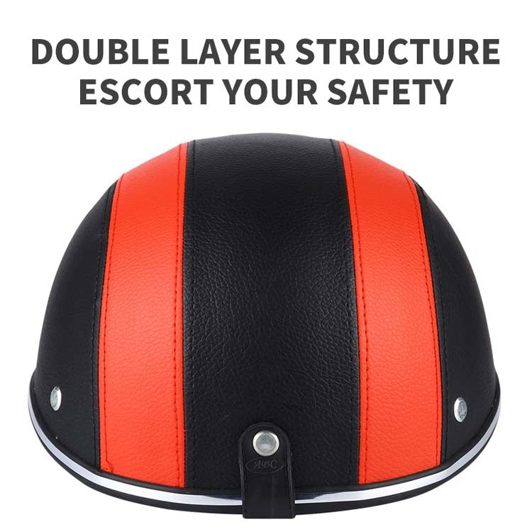 Casque de sécurité léger demi-saison BSDDP A0322, BSDDP A0322 (noir), BSDDP A0322 (bleu), BSDDP A0322 (rouge), BSDDP A0322 (orange), BSDDP A0322 (noir à carreaux)