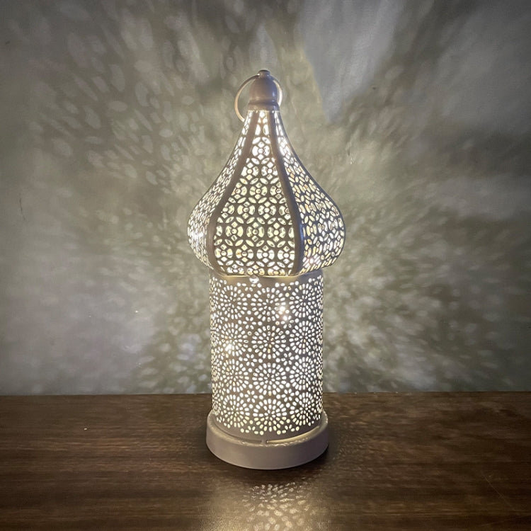 Lampe décorative en fer forgé LED creuse marocaine, spécification :, petit, moyen, grand