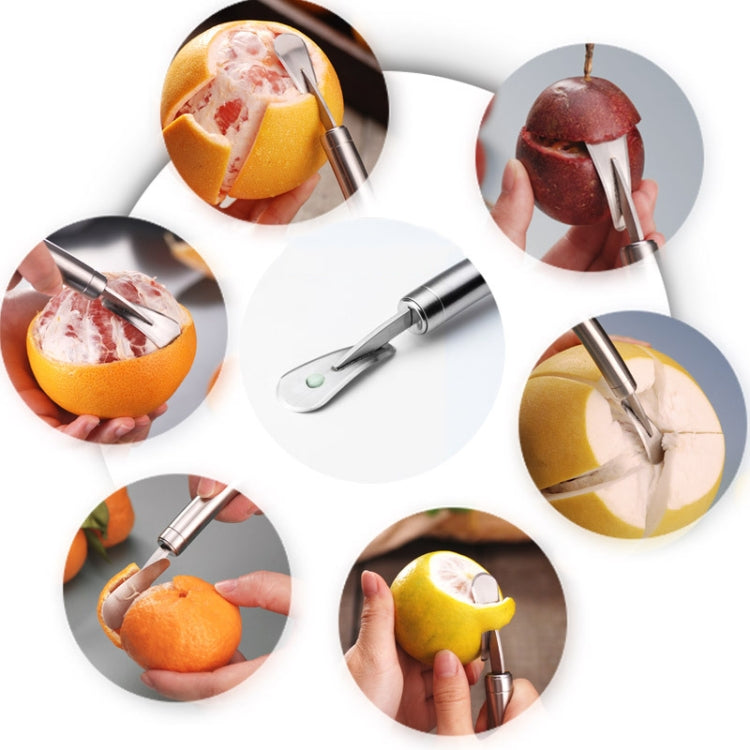 Éplucheur d'oranges et de pamplemousses en acier inoxydable 304