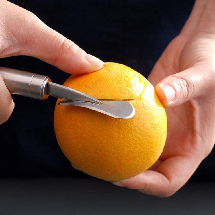 Éplucheur d'oranges et de pamplemousses en acier inoxydable 304
