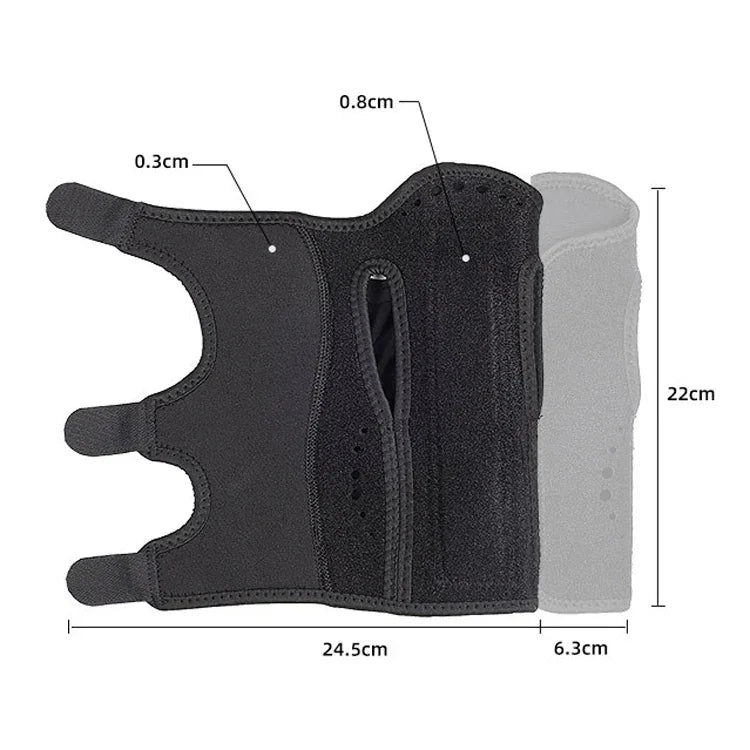 Support de poignet en acier pour le sport