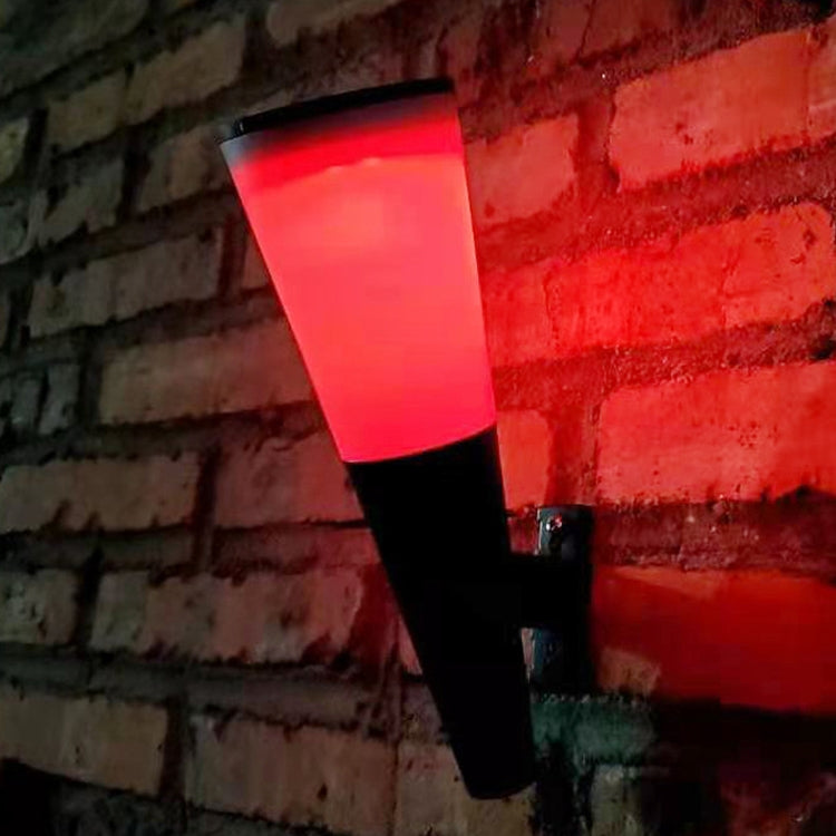 Lampe murale solaire conique circulaire de jardin d'extérieur, Style :, N230A Colorée, N230B Bicolore