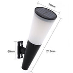 Lampe murale solaire conique circulaire de jardin d'extérieur, Style :, N230A Colorée, N230B Bicolore