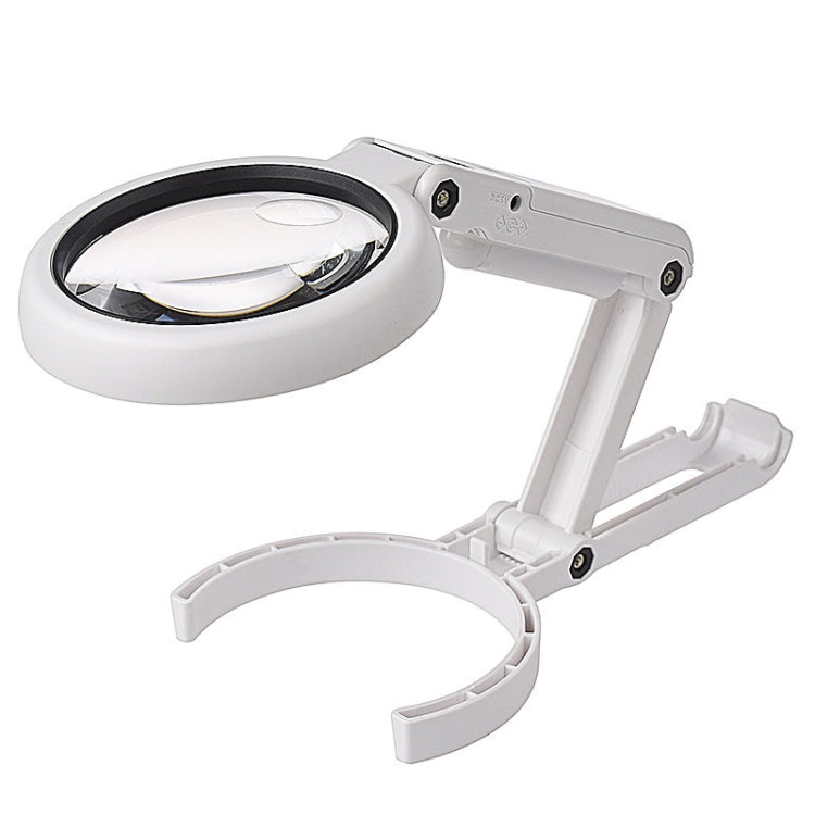 Loupe portative avec lumière LED rechargeable USB 5X / 11X, 5X / 11X