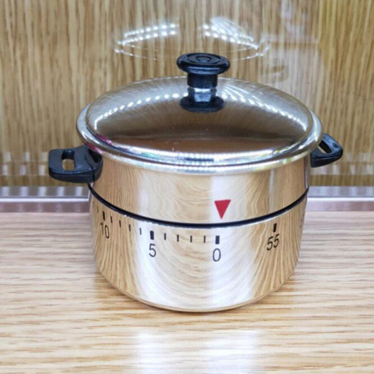 Minuteur mécanique en forme d'autocuiseur T404 pour cuisine, minuteur mécanique T404
