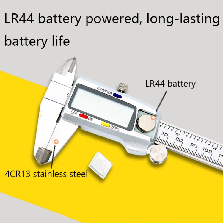 Pied à coulisse électronique en acier inoxydable JS-04, JS-04