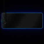 Tapis de souris multifonctionnel K9186 avec éclairage RGB et chargeur sans fil