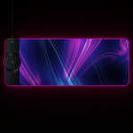 Tapis de souris multifonctionnel K9186 avec éclairage RGB et chargeur sans fil
