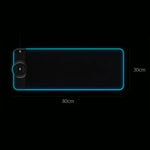 Tapis de souris multifonctionnel K9186 avec éclairage RGB et chargeur sans fil