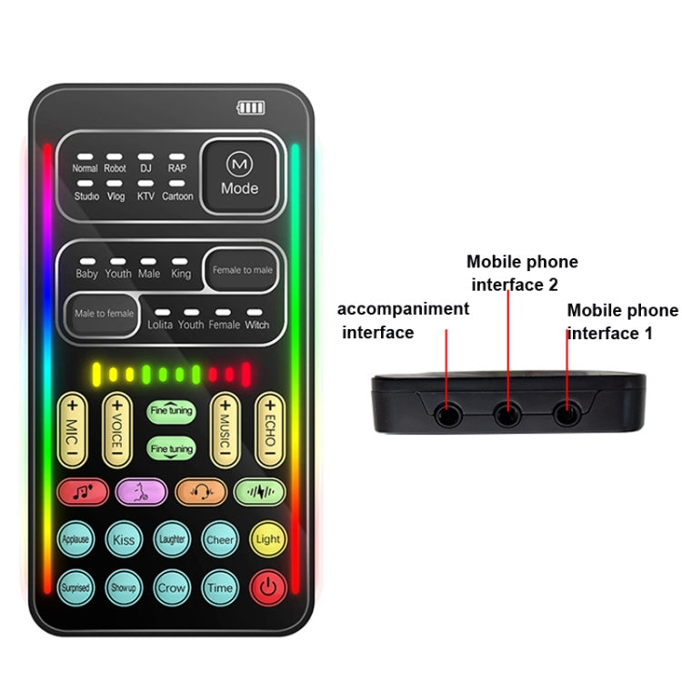 Carte son pour ordinateur mobile de diffusion en direct de jeu avec changeur de voix, i9, ensemble i9, K9, ensemble K9
