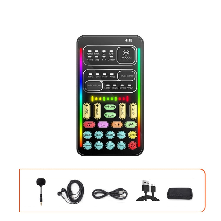 Carte son pour ordinateur mobile de diffusion en direct de jeu avec changeur de voix, i9, ensemble i9, K9, ensemble K9