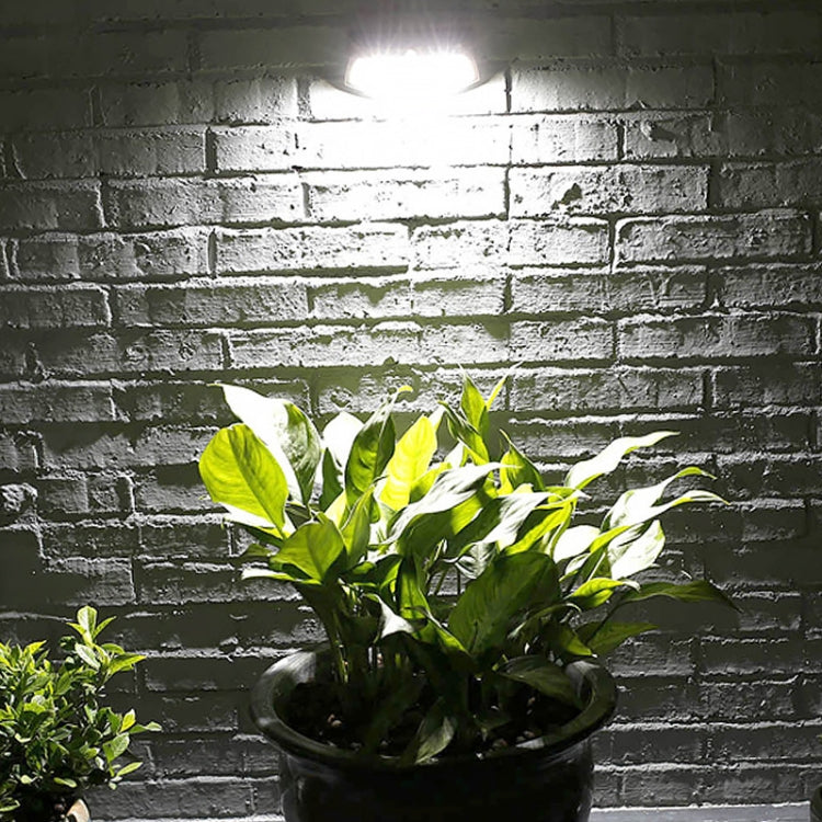 Lampe solaire murale de jardin à induction infrarouge 8 LED, lumière blanche, lumière chaude