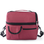 Double Insulation Bag Breast Milk Fresh Bag Bottle Mummy Bag, Mummy Bag(Black), Mummy Bag(Royal Blue), Mummy Bag(Rose Red), Mummy Bag(Red), Mummy Bag(Wine Red), Mummy Bag(Grey)
