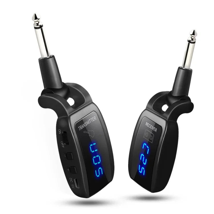 Adaptateur rechargeable émetteur-récepteur sans fil pour guitare U12DX avec prise jack 6,35 mm, U12DX rouge, U12DX noir