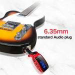 Adaptateur rechargeable émetteur-récepteur sans fil pour guitare U12DX avec prise jack 6,35 mm, U12DX rouge, U12DX noir