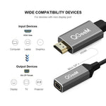 Convertisseur HDMI simple vers Mini DP QGeeM QG-HD02