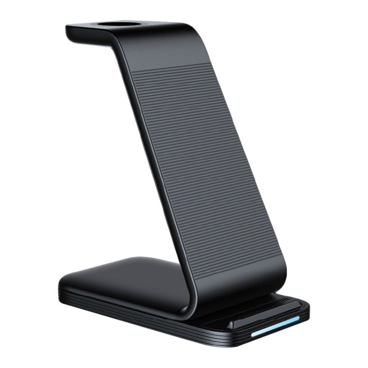 Chargeur vertical sans fil 3 en 1 D2 15W, D2 (Noir)